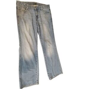 Calvin Klein Jeans Ultimate Bootcut Jeans Size 12 Light Blue